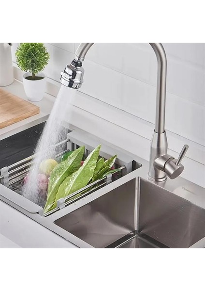 Sunup SN-27115 3 Kademeli Tasarruflu Musluk Başlığı 360 Derece