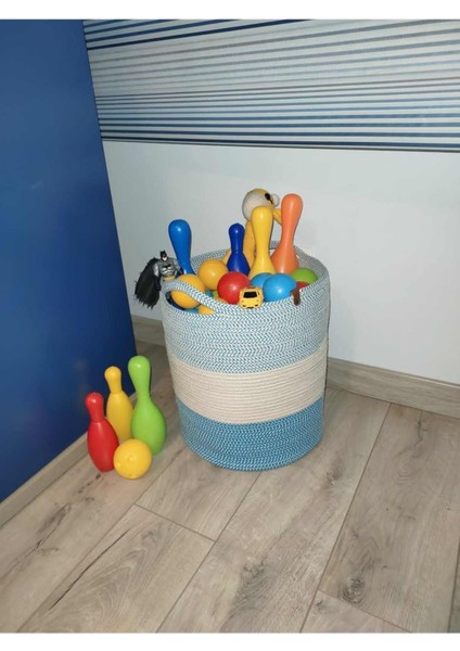 Elite Çok Amaçlı Hasır Sepet, Banyo Sepeti, Dekor Sepet, Havlu Sepeti 1 Adet modelleri