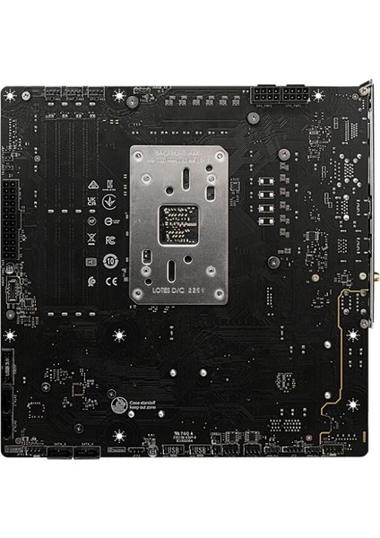 Msı B650M Project Zero Am5 Ddr5 7600MHZ(OC) HDMI Dp M.2 Usb3.2 2.5g Lan Wı-Fı 6e Matx modelleri