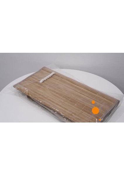 Elite El Yapımı Bambu Katlanabilir Çamaşır Sepeti HMNV33213-SVR 1 Adet