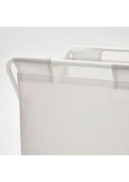Elite 50 Litre Beyaz,katlanır, Çamaşır Sepeti Açılır Kapanır Pratik Kirli Sepeti 50 Lt U42X 1 Adet modelleri