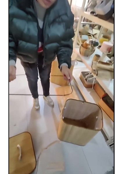Elite Bambu Kirli Çamaşır Sepeti Dikdörtgen -Katlanabilir Bambu Kirli Çamaşır Sepeti 1 Adet fiyatları