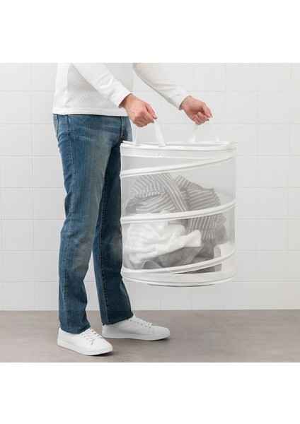 Elite Çamaşır Sepeti Oyuncak Sepeti 79 Lt 9 kg Kapasiteli Çap: 45 cm Yükseklik: 50 cm 1 Adet fırsatları