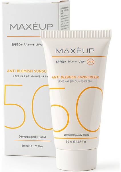 Su Bazlı Leke Karşıtı Yüz Güneş Kremi SPF50+ | Glulatyon, Aleo Vera | 50 ML |