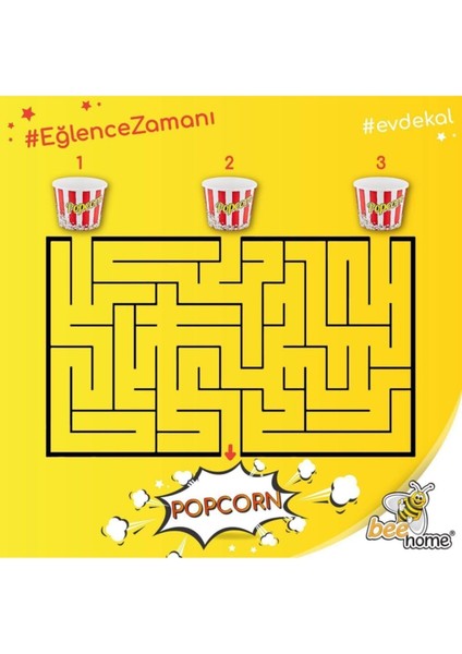 Elite Popcorn Kovası 1 Adet