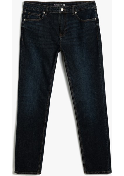 Yeni Sezon Slim Fit Kot Pantolon - Brad Jean