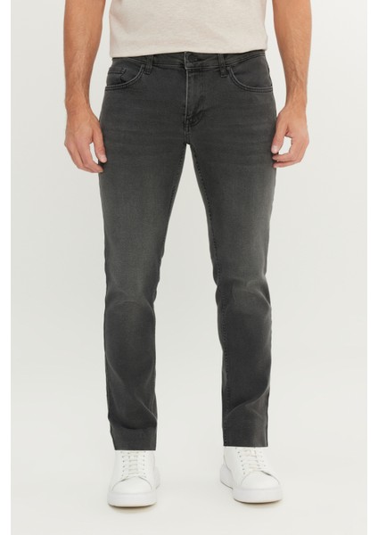 Pamuklu Slim Fit 5 Cep Esnek Jean Denim Kot Pantolon