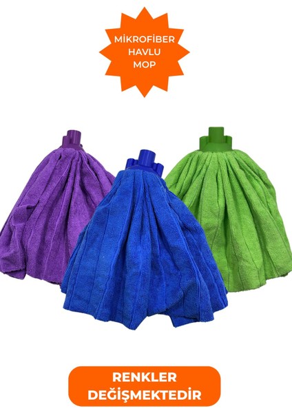 Elite Gül Mikrofiber Havlu Mop Bezi Tekli 1 Adet