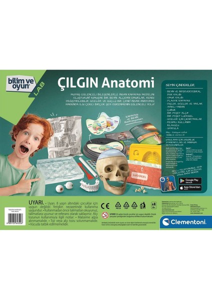 64322 Bilim ve Oyun - Çılgın Anatomi +7 Yaş fırsatları