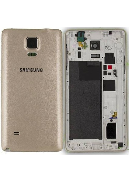 Samsung Galaxy Note 4 SM-N910 Kasa Kapak Gold