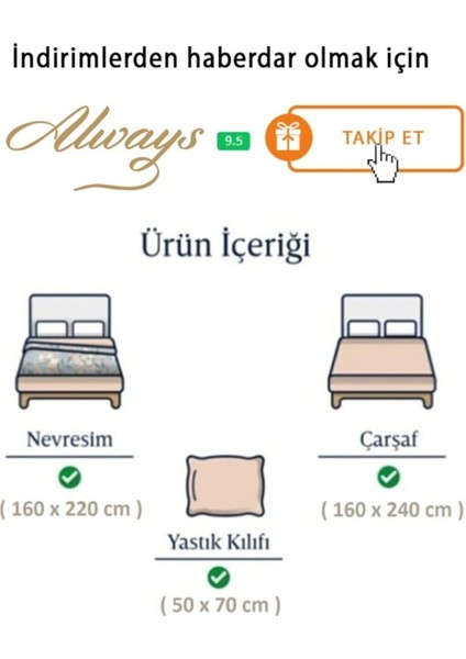 Elite Ranforce Tek Kişilik Avokado Nevresim Takımı 1 Adet
