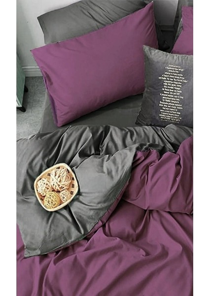 Elite Basic Çift Kişilik 1 Adet Nevresim MÜRDÜM88(YORGAN KILIFI)200 cm x 220 Cm, Malzeme: %100 Pamuk. 1 Adet