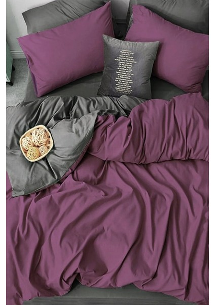 Elite Basic Çift Kişilik 1 Adet Nevresim MÜRDÜM88(YORGAN KILIFI)200 cm x 220 Cm, Malzeme: %100 Pamuk. 1 Adet