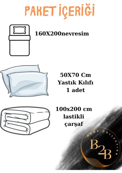 Elite Tek Kişilik Lastikli Çarşaflı Nevresim Takımı |antrasit Gri | 1 Adet
