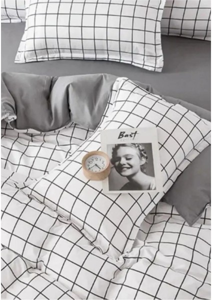Elite Sheri Basic Çift Kişilik 1 Adet Nevresim (Yorgan KILIFI)200 cm x 220 Cm, Malzeme: %100 Pamuk. 1 Adet