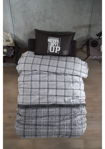 Elite Ranforce %100 Pamuk Tek Kişilik Nevresim Takımı Give Up 1 Adet