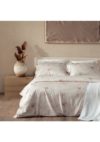 Elite Fıorella Nevresim Seti 200X220 cm Bej 1 Adet