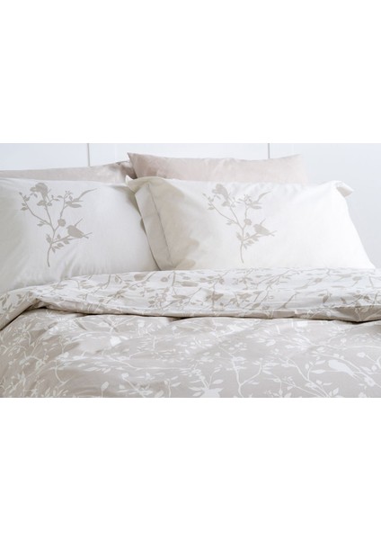 Elite Flora (60 Tel) %100 Pamuk Kıng Size Nevresim Takımı 1 Adet