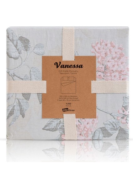 Elite Vanessa (60 Tel) %100 Pamuk Kıng Size Nevresim Takımı 1 Adet