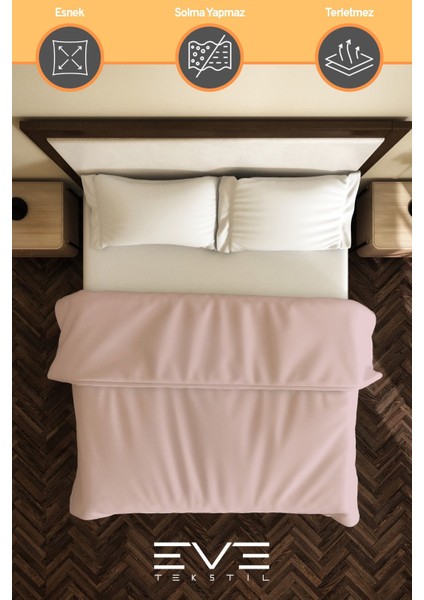 Elite Pamuklu Ranforce Kumaş Çift Kişilik Antialerjik Modern Nevresim Yorgan Kılıfı 240X260 cm 1 Adet fiyatları