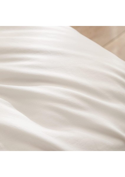 Elite Pure Beyaz Çift Kişilik Nevresim Seti(Yorgan Kılıfı 2 Li Yastık Kılıfı) %100 OTELPAMUKTY6655888 1 Adet
