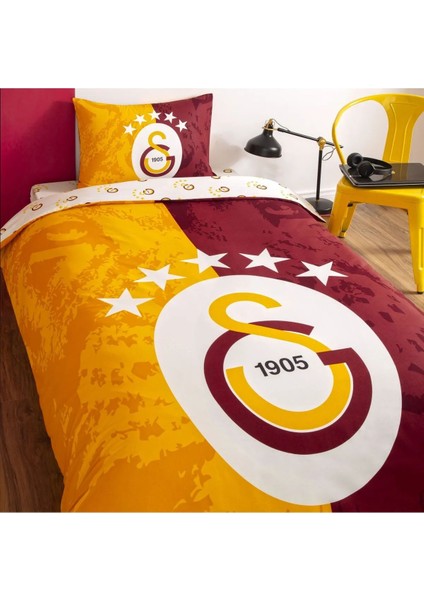 Elite Lisanslı 5.yıldız Galatasaray Nevresim Takımı Tek Kişilik 1 Adet