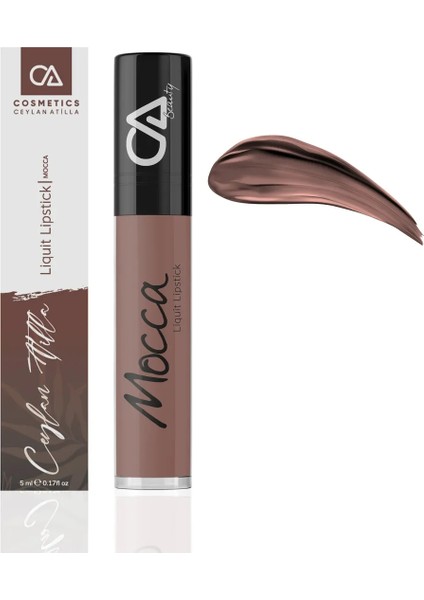 Ca Lip Gloss ''mocca'' 12 Saat Kalıcılık ve Nemlendirme.