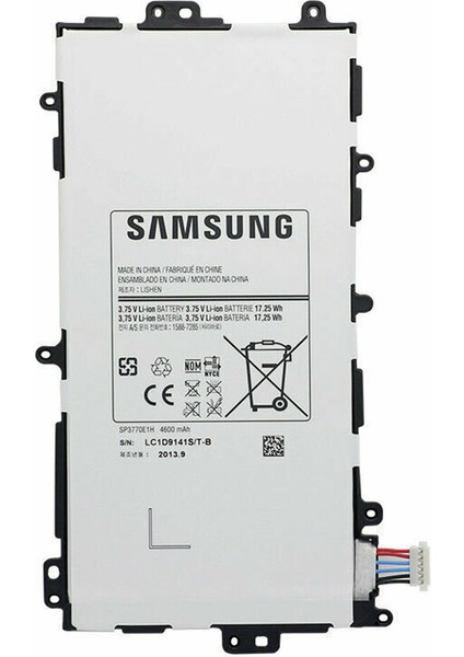 Samsung Note 8.0 GT-N5100 N5110 Pil Batarya SP3770E1H
