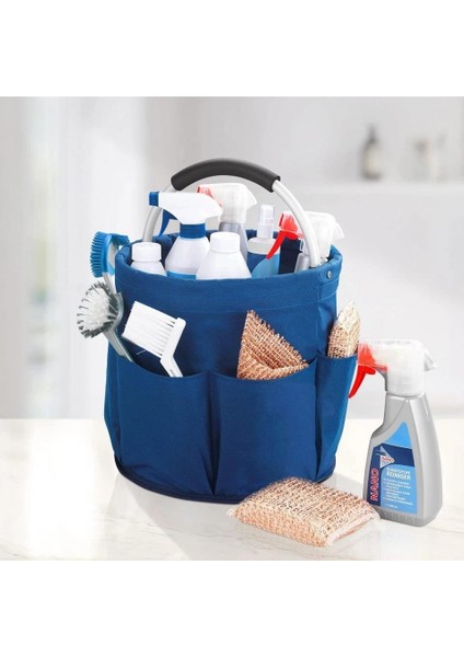 Temizlik Çantası – Çok Gözlü, Saplı,temizlik Malzemesi Taşıma ve Saklama Organizer | 28X28X26,5 cm fiyatları