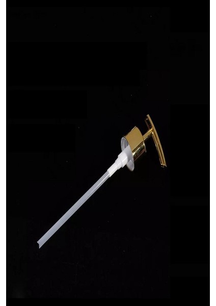 Elite Yedek Sıvı Sabunluk Pompası Krom Kaplama Gold Renk -28 mm Çap 1 Adet