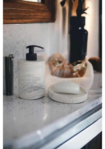 Elite Marble Sabunluk Sıvı ve Katı Sabunluk 1 Adet fırsatları