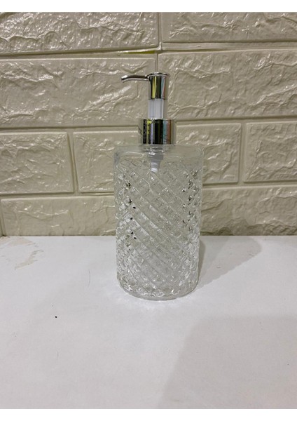 Elite 500 ml Cam Sabunluk Cam Premium Sıvı Sabunluk 1 Adet