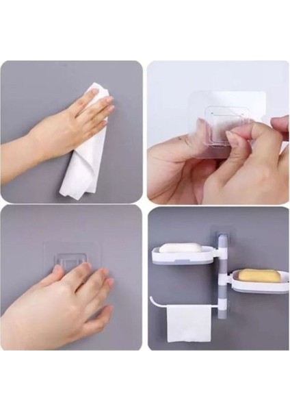 Elite Banyo Mutfak Organizeri 3 Fonksiyonlu , Sabunluk Fırçalık Süngerlik 1 Adet modelleri