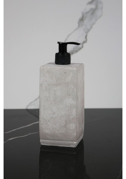 Elite 7 Parça Beton Banyo Seti Katı Sıvı Sabunluk Tepsi Diş Fırçalığı Mumluk Tütsülük Sunumluk 1 Adet fiyatları