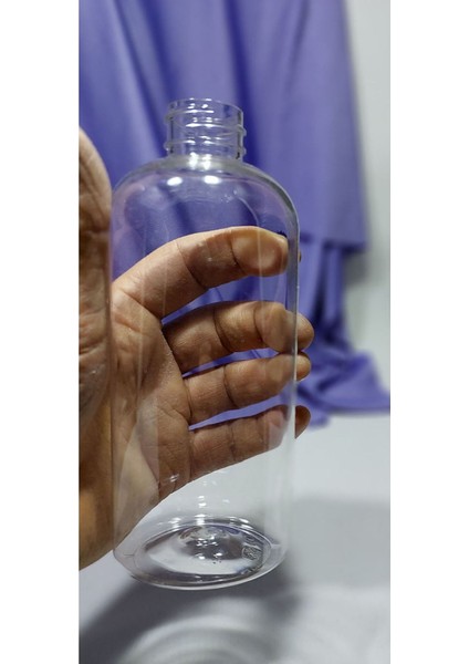 Elite 3 Adet 400 ml Sabun,dezenfekten Siyah Pompalı Boş Pet Şişe 1 Adet