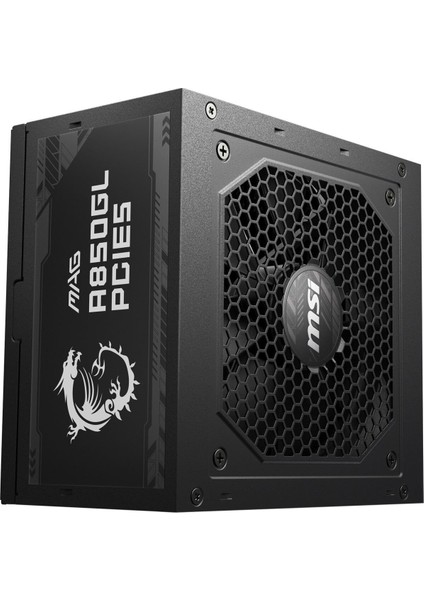 Msı Mag A850GL Pcıe5 850W 80+ Gold Psu Fullmodular