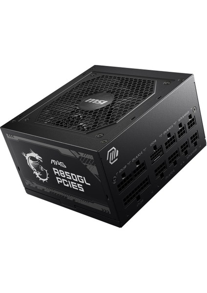 Msı Mag A850GL Pcıe5 850W 80+ Gold Psu Fullmodular