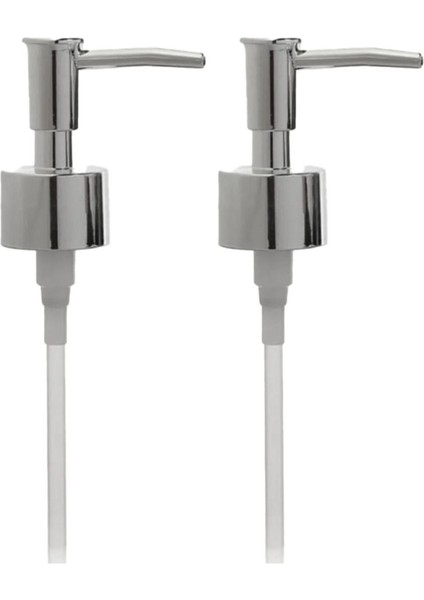 Elite 2’li Yedek Sıvı Sabun Pompası Silver 28MM (2 Adet) 1 Adet