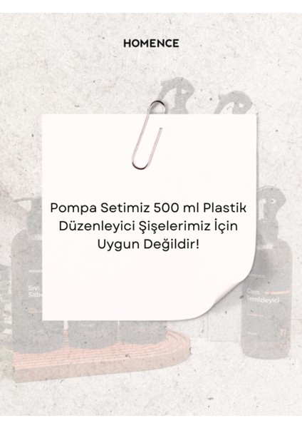 Elite 2’li Yedek Sıvı Sabun Pompası Silver 28MM (2 Adet) 1 Adet