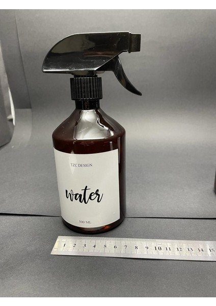 Elite Amber Kahverengi Plastik Şişe Su Sprey Water Sprey 500 ml Beyaz Etiketli 1 Adet fiyatları