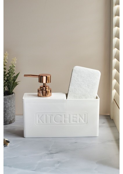 Elite Kitchen Beyaz Sıvı Sabunluk 13195 1 Adet indirimleri