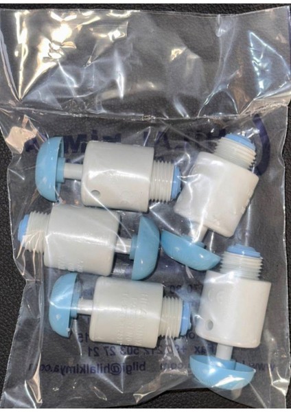 Elite Depolu Sabunluk Butonlu 5 Li Paket Muslukaparatı Mavi 1 Adet