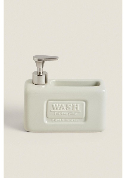 Ashley Grey Sıvı Sabunluk 750 ml Dayanıklı Malzeme Ergonomik Pompa ve Suya Dayanıklı Şık Gri Tasarım