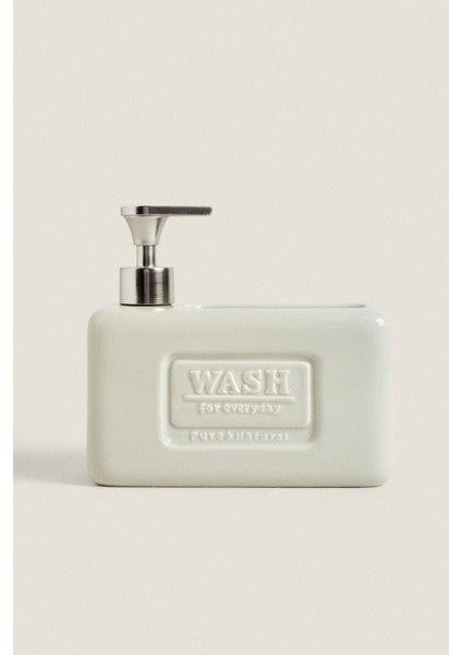 Ashley Grey Sıvı Sabunluk 750 ml Dayanıklı Malzeme Ergonomik Pompa ve Suya Dayanıklı Şık Gri Tasarım