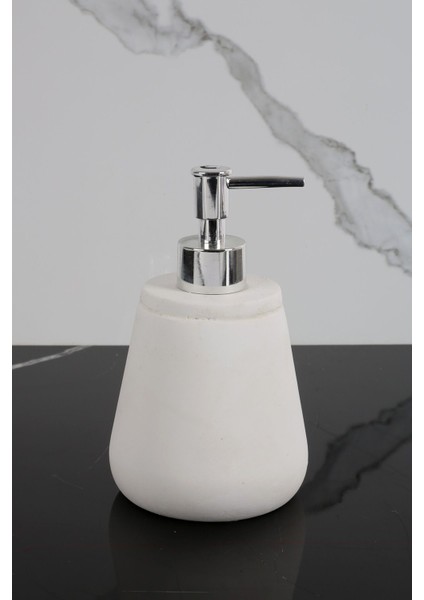 Elite Mermer Desenli Beton Sıvı Sabunluk 1 Adet