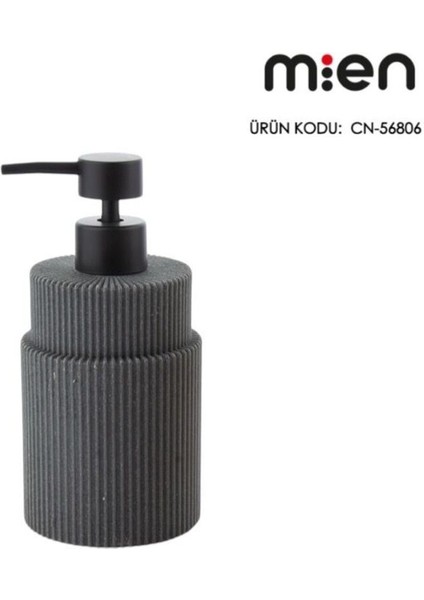 Elite Mien Polyester Sıvı Sabunluk Siyah 1 Adet