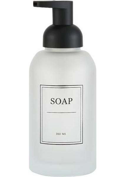 Elite Mien Sablaj Beyaz Cam Sıvı Sabunluk 350 ml 1 Adet