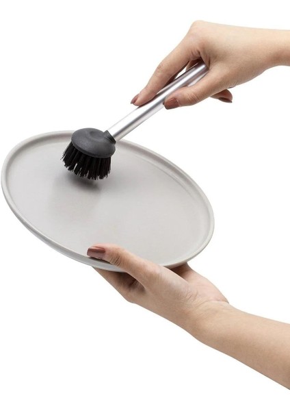 Elite Beyaz Ikili Fırçalı Sıvı Sabunluk Çok Amaçlı Banyo Mutfak Organizatör 1 Adet modelleri