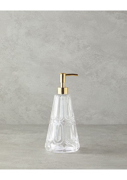 Elite Diana Cam Banyo Sıvı Sabunluk Şeffaf 1 Adet