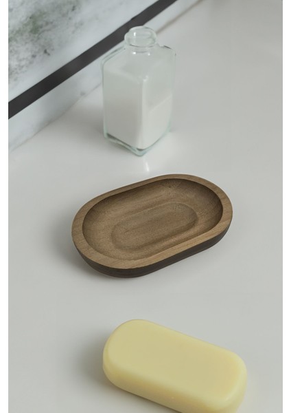 Elite Alegre - Naturewood Katı Sabunluk Oval 1 Adet
